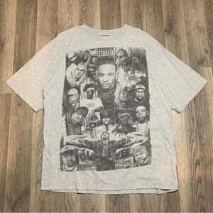 Vintage 2000s Rap Legends Rapper Parental Advisory Shirt